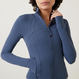 Define Cropped Zip-Up Jacket