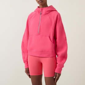 Scuba Oversized Half-Zip Hoodie