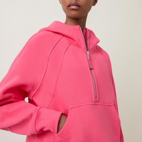 Scuba Oversized Half-Zip Hoodie