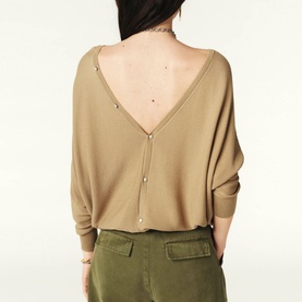 Elsy Backless Sweater