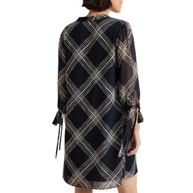Cora Checked Mini Dress