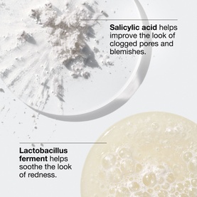Clinique Anti-Blemish Solutions Liquid Makeup ingredient highlights: salicylic acid for pores and blemishes, lactobacillus ferment for redness
