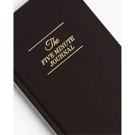 Five Minute Journal Black