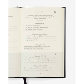Five Minute Journal Black