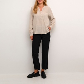 Milia Striped Regular Fit Blouse