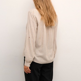 Milia Striped Regular Fit Blouse