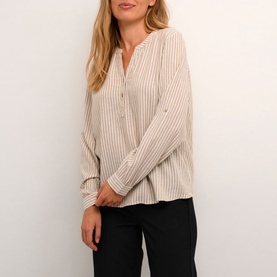 Milia Striped Regular Fit Blouse