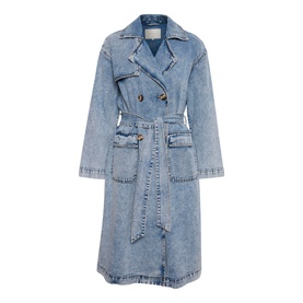 Sidsel Denim Trench Coat