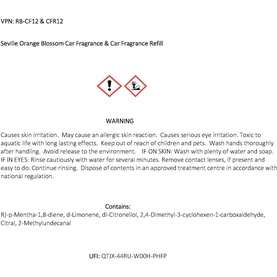 Seville Orange Blossom Car Fragrance Refill