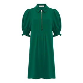 Candice Half-Zip Mini Dress