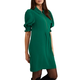 Candice Half-Zip Mini Dress