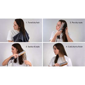 Airstrait Dryer and Straightener Nickel and Copper