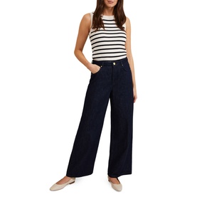 Liana High-Rise Wide-Leg Jeans