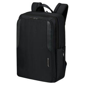 Samsonite XBR 2.0 Backpack 46cm in black, structured design with top handle, zip pockets, and side pocket