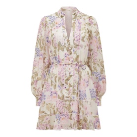 Cherie Floral Mini Flared Dress
