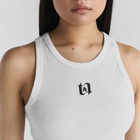 Azra Solid Logo Tank Top