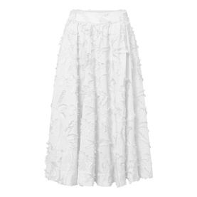 Meadow Embroidered Floral Skirt