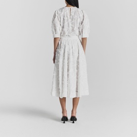 Meadow Embroidered Floral Skirt