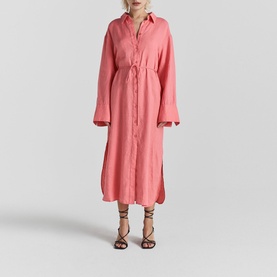 Joy Linen Shirt Dress