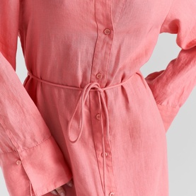 Joy Linen Shirt Dress