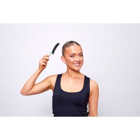 The Mane Master&trade; Curved Boar Bristle Smoothing Brush