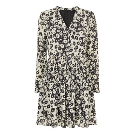 Riley Floral Shirred Dress