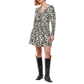 Riley Floral Shirred Dress