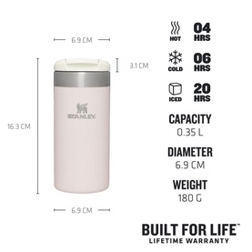 The Rose Quartz Metallic AeroLight&trade; Transit Mug 0.35L