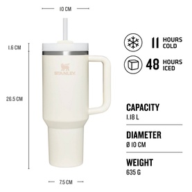 The Cream Tonal Quencher H20 FlowState&trade; Tumbler 1.18L