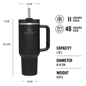 The Black Tonal Quencher H20 FlowState&trade; Tumbler 1.18L