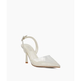 Divinely Pearl-Embellished Pumps