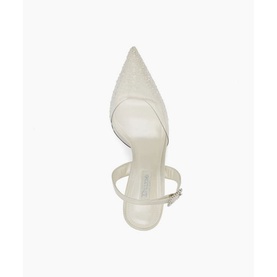 Divinely Pearl-Embellished Pumps