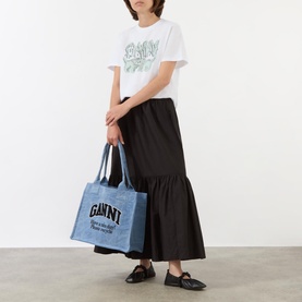 Denim Large Shopper