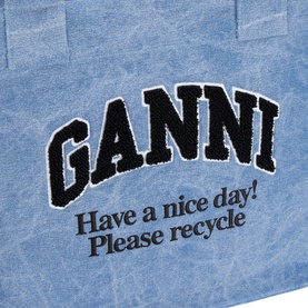 Denim Large Shopper