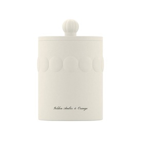 Golden Amber & Orange Townhouse Candle