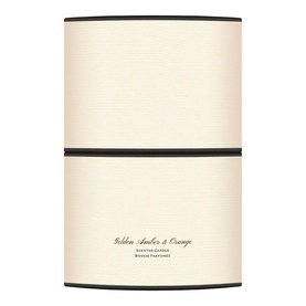 Golden Amber & Orange Townhouse Candle