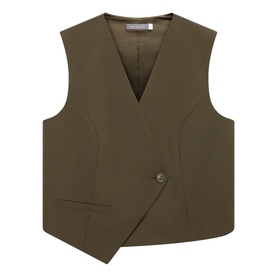 Tailored Asymmetric Waistcoat