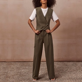 Tailored Asymmetric Waistcoat