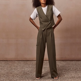 Tailored Asymmetric Waistcoat