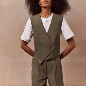 Tailored Asymmetric Waistcoat