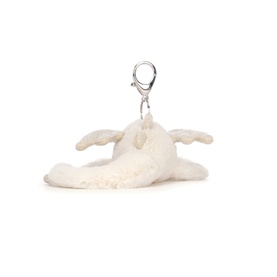 Snow Dragon Bag Charm 12cm