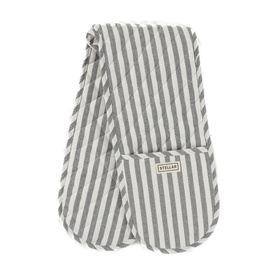 Striped Double Oven Mitt
