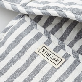 Striped Double Oven Mitt