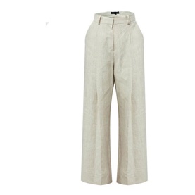 Lyra Wide-Leg Linen Trousers