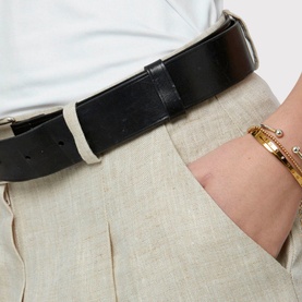Lyra Wide-Leg Linen Trousers