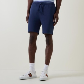 Loopback Terry Logo Drawstring Shorts