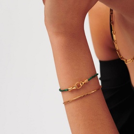 Harris Reed In Good Hands Mini Beaded Gemstone Bracelet