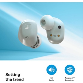 Accentum True Wireless Noise-Cancelling Headphones Black