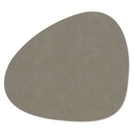 Curve Nupo Table Mat Flint Grey