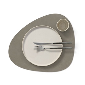 Curve Nupo Table Mat Flint Grey